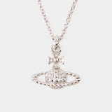 Mayfair Bas Relief Necklace - Vivienne Westwood - Brass - Silver