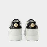 Portofino 白色/金色皮制运动鞋
