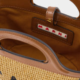 玛尼 Marni Tropicalia Micro Bag 超迷你编织手提肩背包 篮子包