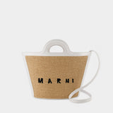 玛尼 Marni Tropicalia Small Bag 小号编织篮子包savi同款棕色