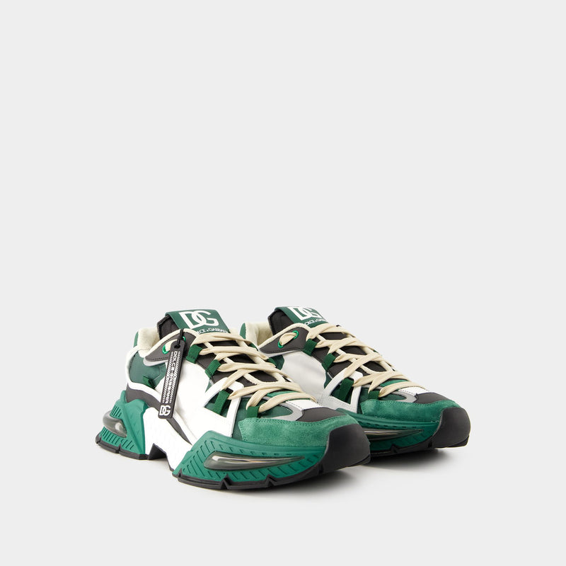 Airmaster Sneakers - Dolce&Gabbana - Nylon - Green/Black