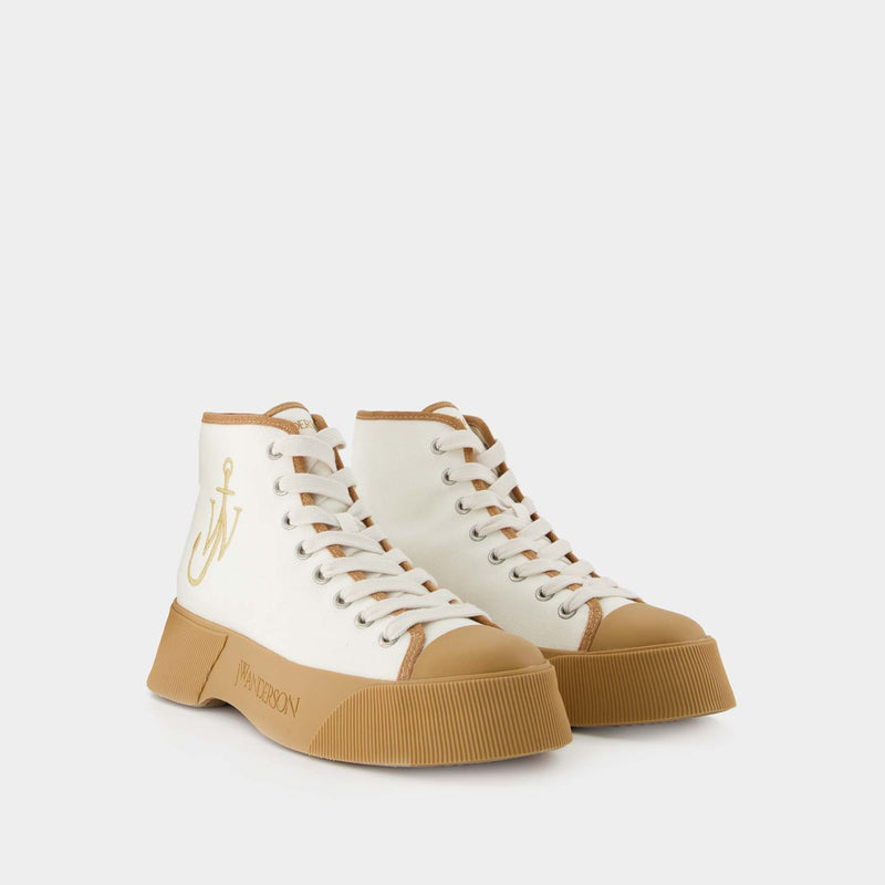 High Sneakers - J.W. Anderson - Beige - Leather