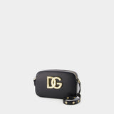 Logo Crossbody - Dolce&Gabbana - Leather - Black