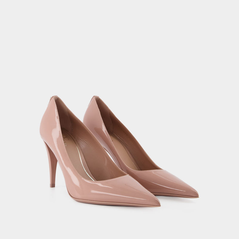 Rockstud Pumps - Valentino Garavani - Pink - Leather