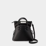 马吉拉 Maison Margiela 5ac Classique Mini Crossbody黑色光面