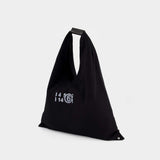 Classic Japanese  Tote Bag - Mm6 Maison Margiela - Black - Cotton