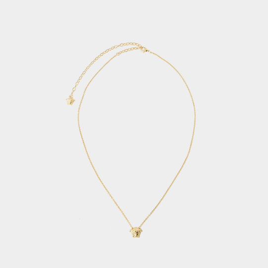 Medusa 金色金属项链