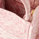 Athena Mini 粉色棉质托特包