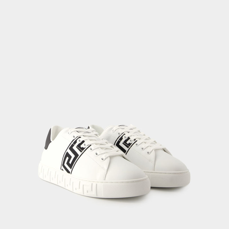 范思哲 Versace Sneakers Greca 皮质运动鞋