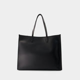 Logo Tote - Dolce&Gabbana - Leather - Black