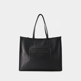 Logo Tote - Dolce&Gabbana - Leather - Black