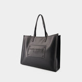 Logo Tote - Dolce&Gabbana - Leather - Black