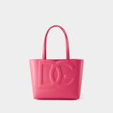 DG Logo Bag - Dolce&Gabbana - Leather - Purple