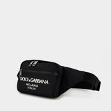 Belt Bag - Dolce & Gabbana - Black - Nylon