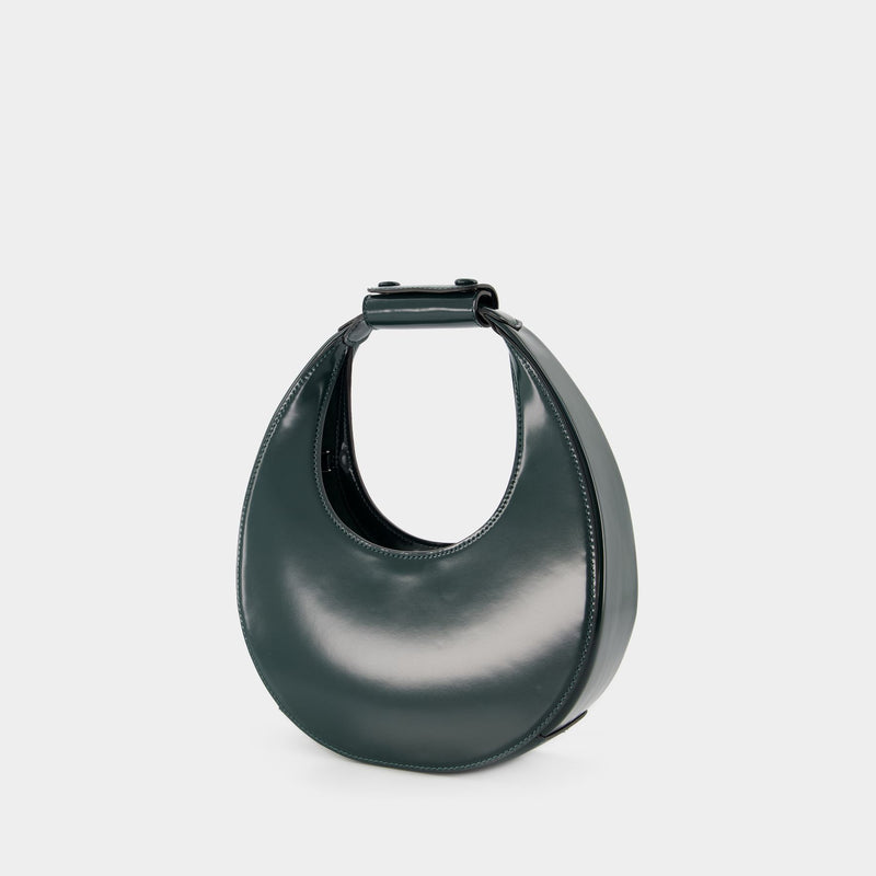 MINI MOON BAG - Staud - calfskin - PNE