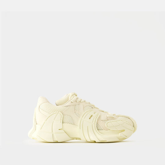 Tormenta 白色光面小牛皮运动鞋