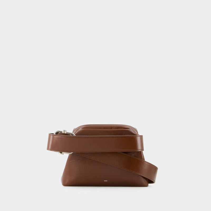 Brot Crossbody Bag - Osoi - Leather - Brown