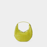 Toni Mini Bag 绿色光面小牛皮月牙包