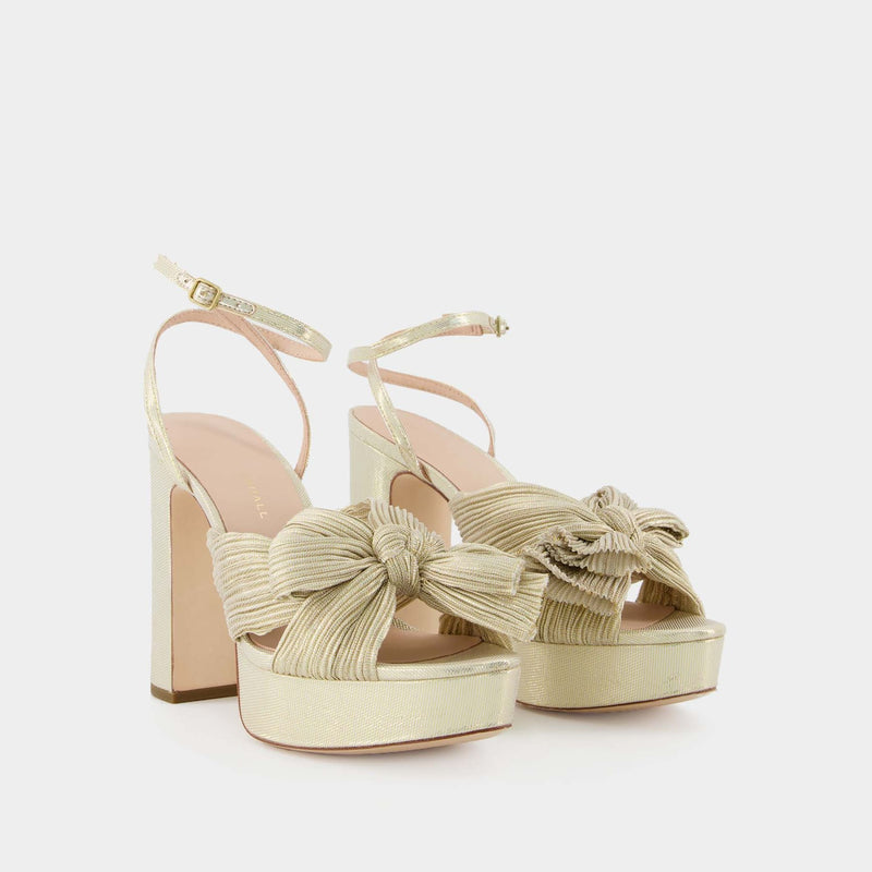 Natalia Sandals - Loeffler Randall - Platinium - Leather