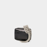 Crystal Cobra Crossbody - Kara - Leather - Black