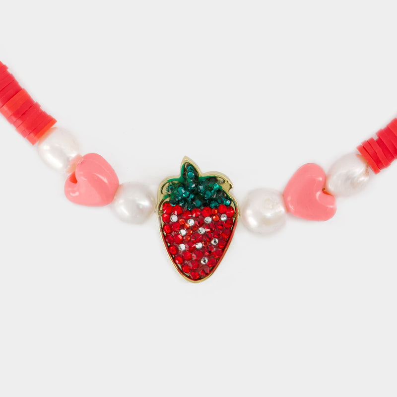 Shourouk Strawberry Necklace 项链