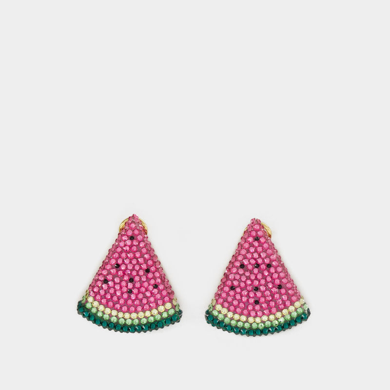 Shourouk Retro Watermelon Earrings 耳饰