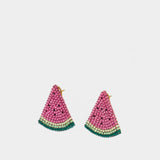 Shourouk Retro Watermelon Earrings 耳饰