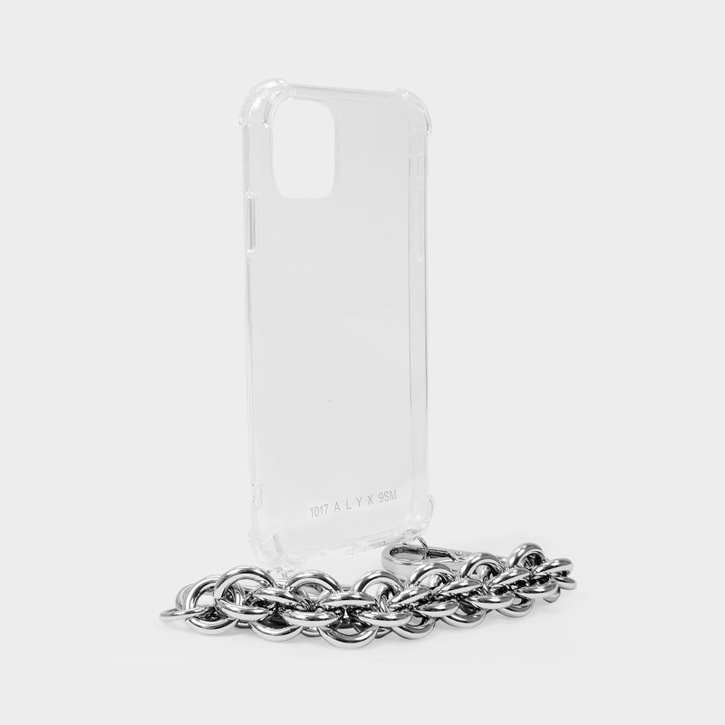 1017 Alyx 9sm Iphone 11 透明手机壳链条保护壳正品