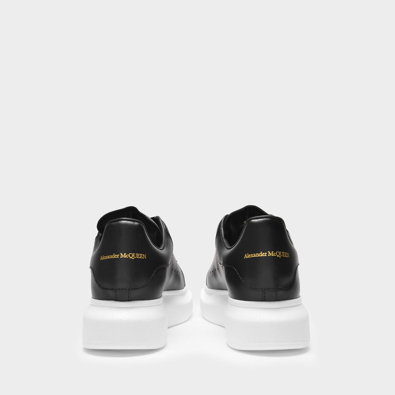 Oversized Sneakers - Alexander Mcqueen - Leather - Black