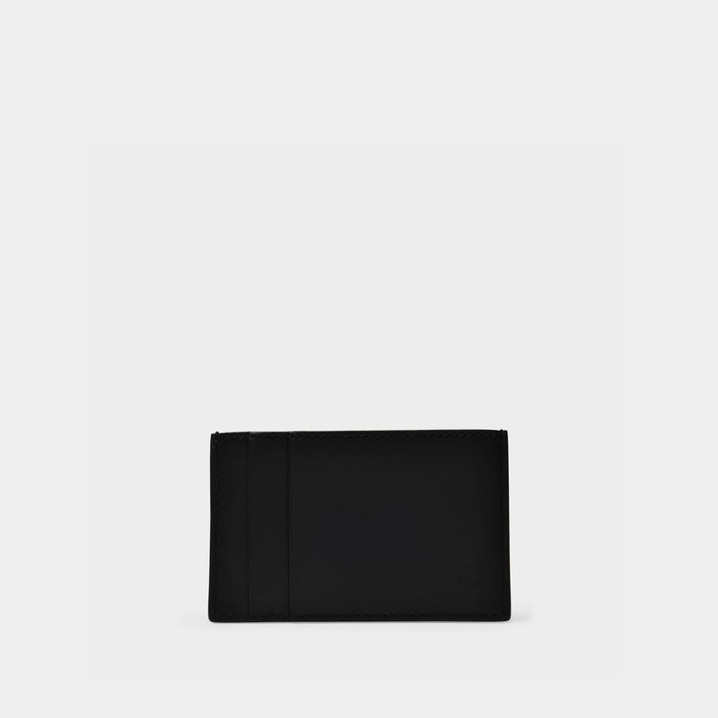 Card Holder - Alexander Mcqueen -  Black/White - Leather