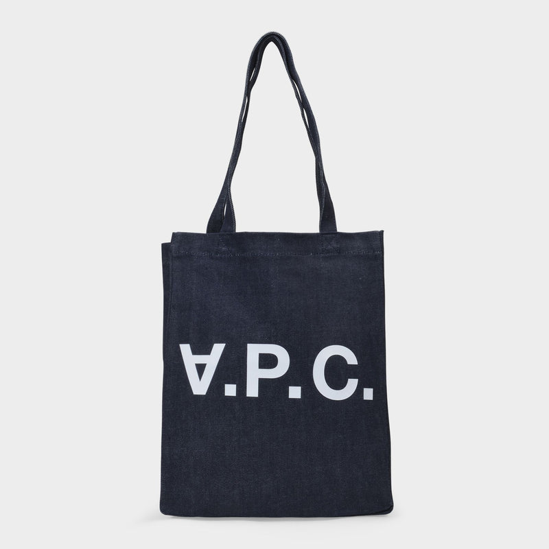 Laure Tote Bag - A.P.C. - Indigo - Cotton