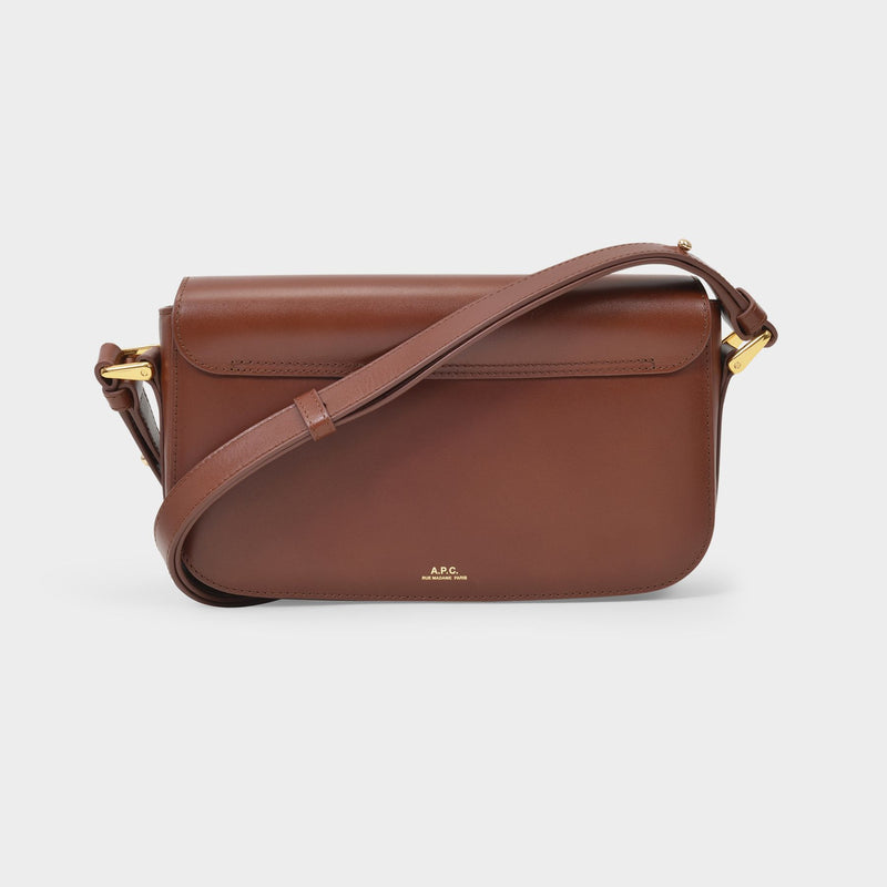 A.P.C. Sac Grace Baguette 压纹牛皮法棍包斜挎包
