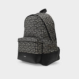 1945 City Backpack-Monogram Jacquard Gfe Ivoire/Noir Backpacks