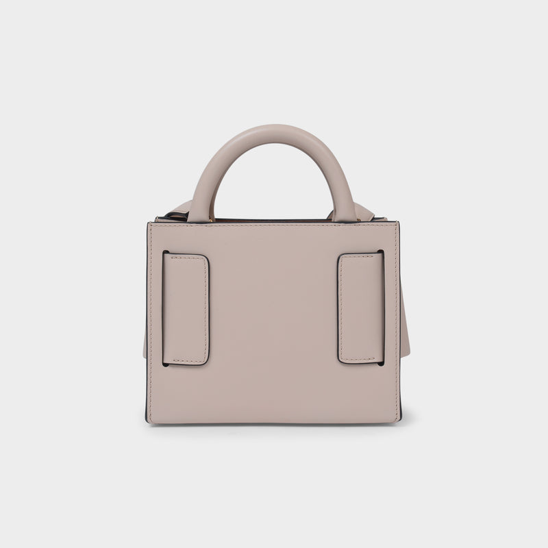 Bobby 18 Bag in Rose Beige Calfskin