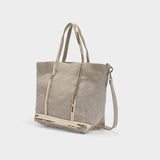 Cabas S Tote Bag - Vanessa Bruno -  Sand - Linen