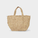 Cabas S Tote Bag - Vanessa Bruno -  Natural - Leather