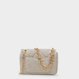 Nano Moon Hobo Bag - Vanessa Bruno -  Sand - Leather