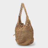 Kaia Bag in Beige Canvas