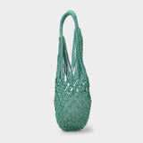 Kim Bag in Green Canvas