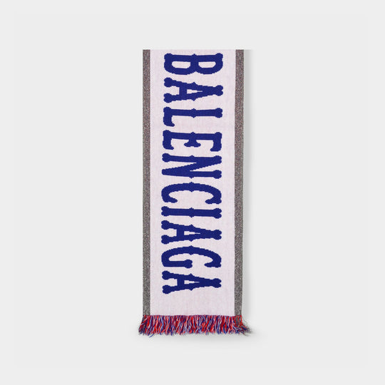 Miss米色羊毛围巾