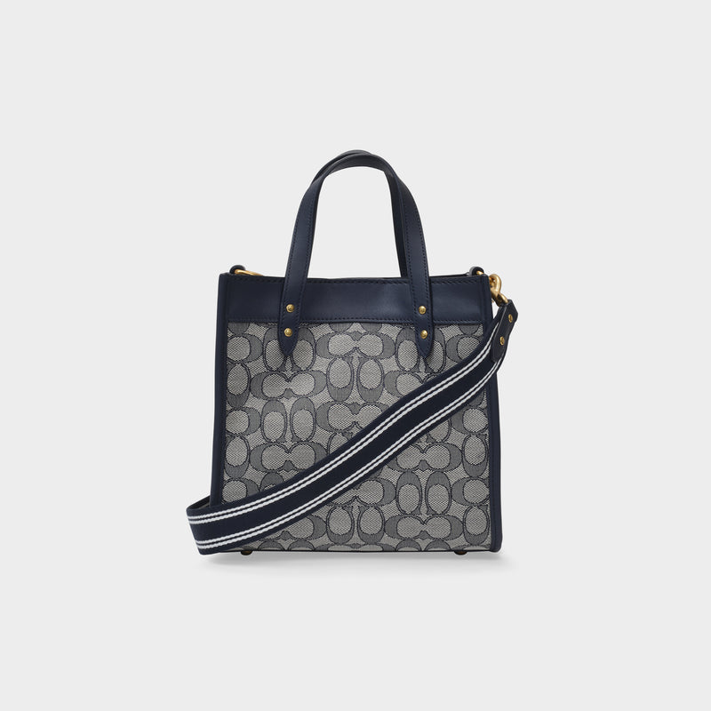 Tote 22 Bag in Navy Canvas