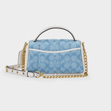 Clutch 20 Bag in Denim Canvas