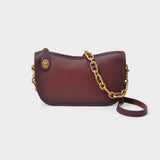 Swing Chain in Burgundy Leather