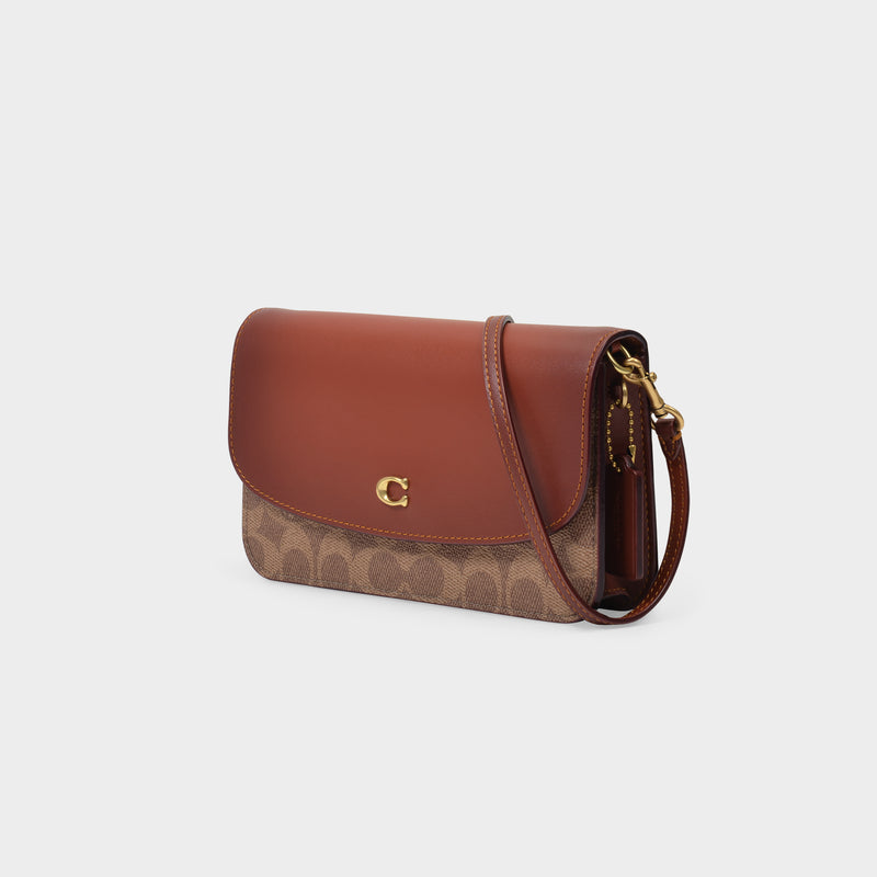 Hayden Crossbody Bag - Coach - Beige - Canva