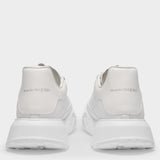 Court Sneakers白色牛皮内里厚底运动鞋