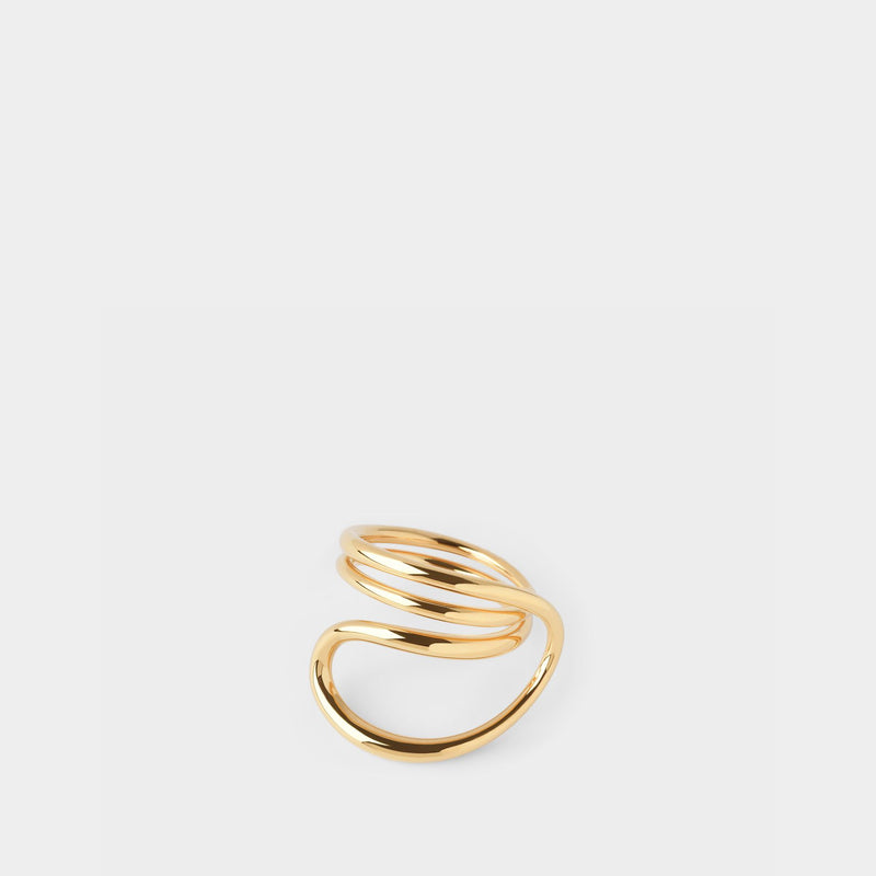 Small Round Trip Ring - Charlotte Chesnais - 18K Gold Vermeil