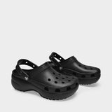 Crocs Classic Platform Clog W云朵款洞洞鞋舒适凉拖鞋沙滩鞋