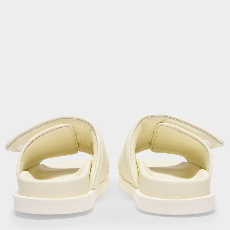 Gia Borghini Gia 3 A201 牛皮穆勒鞋 舒适小众绗缝凉拖鞋新款