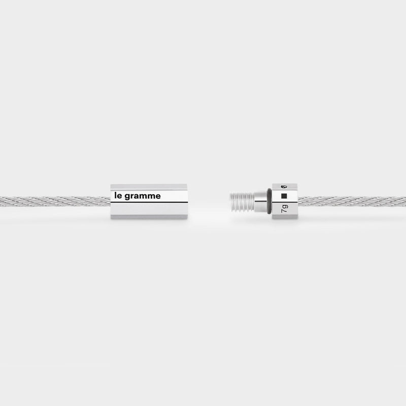 Le Gramme Le 7g Octagon 纯银手环 时尚手镯饰品