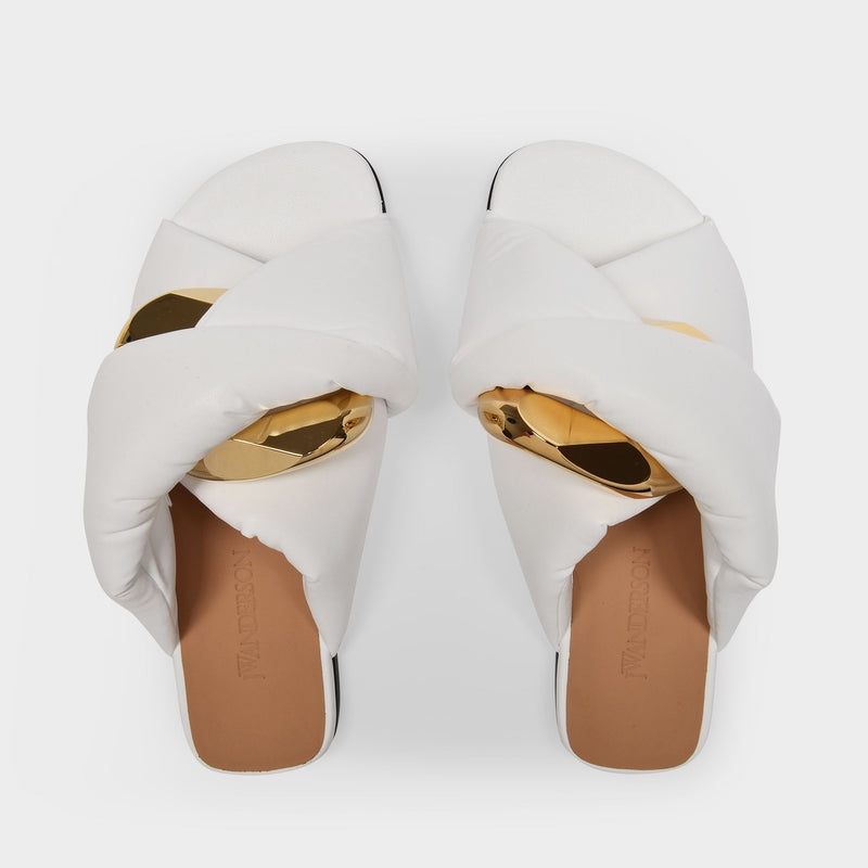 J.W. Anderson Flat Twist Sandal 皮质平底凉鞋